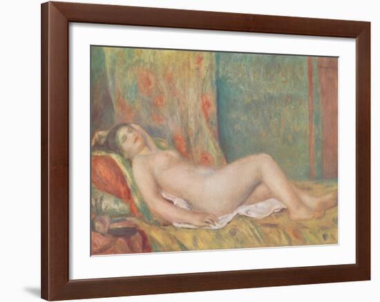 Reclining Nude-Pierre-Auguste Renoir-Framed Collectable Print