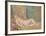 Reclining Nude-Pierre-Auguste Renoir-Framed Collectable Print