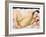 Reclining Nude-Alain Bonnefoit-Framed Collectable Print