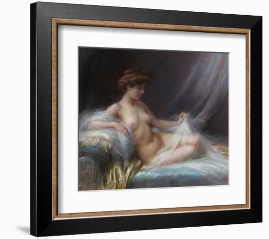 Reclining Nude-Delphin Enjolras-Framed Premium Giclee Print