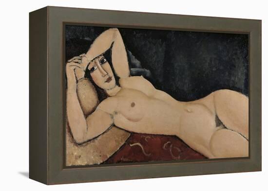 Reclining Nude-Amedeo Modigliani-Framed Premier Image Canvas