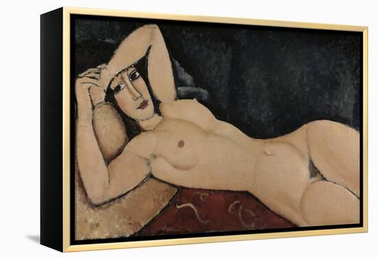 Reclining Nude-Amedeo Modigliani-Framed Premier Image Canvas