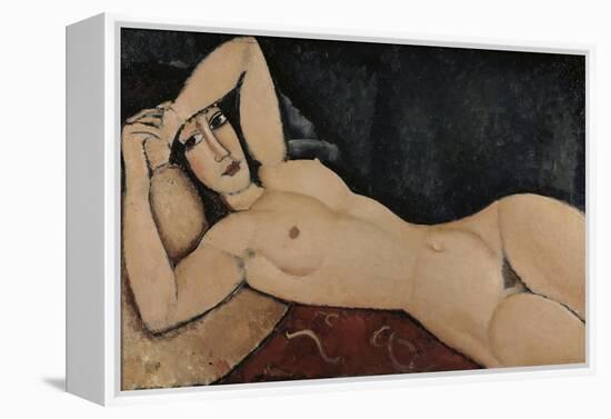 Reclining Nude-Amedeo Modigliani-Framed Premier Image Canvas