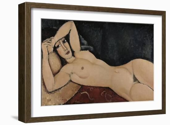 Reclining Nude-Amedeo Modigliani-Framed Giclee Print