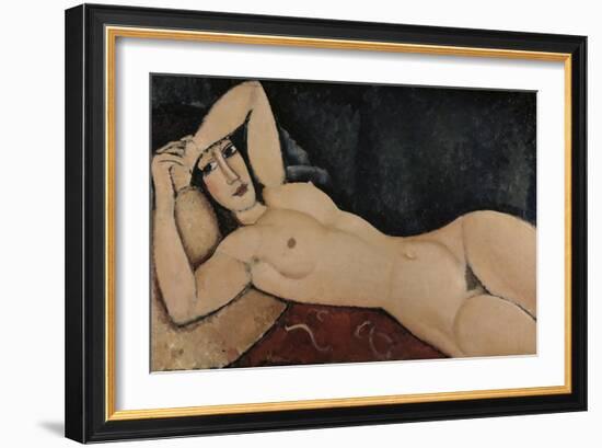 Reclining Nude-Amedeo Modigliani-Framed Giclee Print