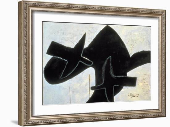 Reclining Nude-Georges Braque-Framed Giclee Print