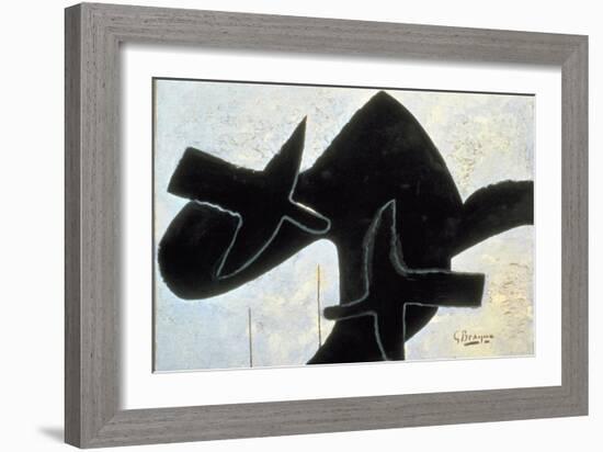 Reclining Nude-Georges Braque-Framed Giclee Print