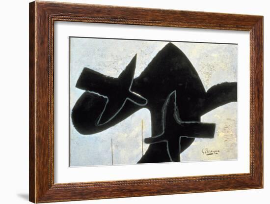 Reclining Nude-Georges Braque-Framed Giclee Print