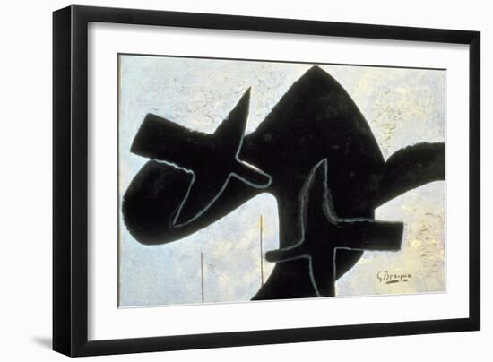 Reclining Nude-Georges Braque-Framed Giclee Print