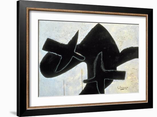 Reclining Nude-Georges Braque-Framed Giclee Print