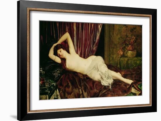 Reclining Nude-Henri Fantin-Latour-Framed Giclee Print