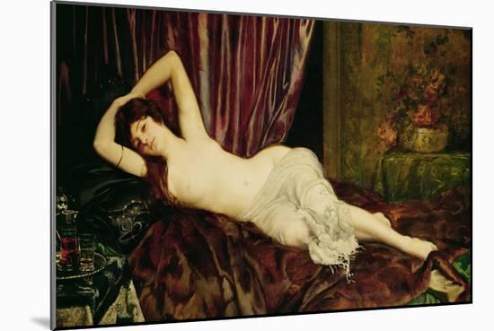 Reclining Nude-Henri Fantin-Latour-Mounted Giclee Print