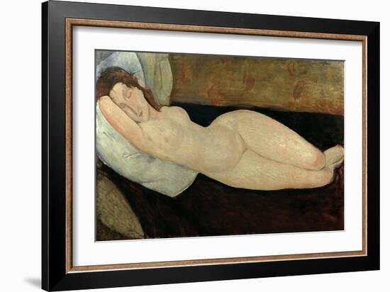 Reclining Nude-Amedeo Modigliani-Framed Giclee Print