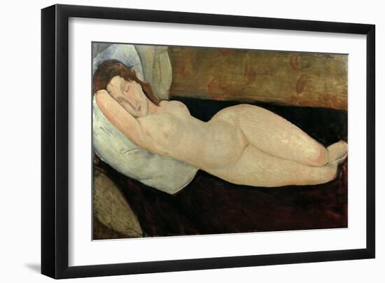 Reclining Nude-Amedeo Modigliani-Framed Giclee Print