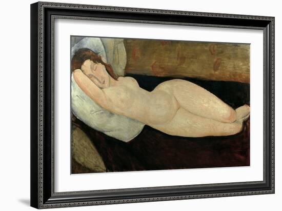 Reclining Nude-Amedeo Modigliani-Framed Giclee Print