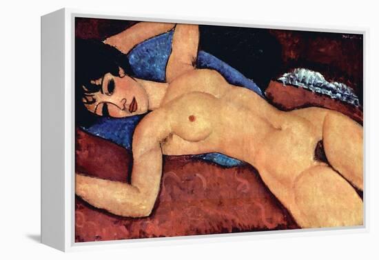 Reclining Nude-Amedeo Modigliani-Framed Stretched Canvas