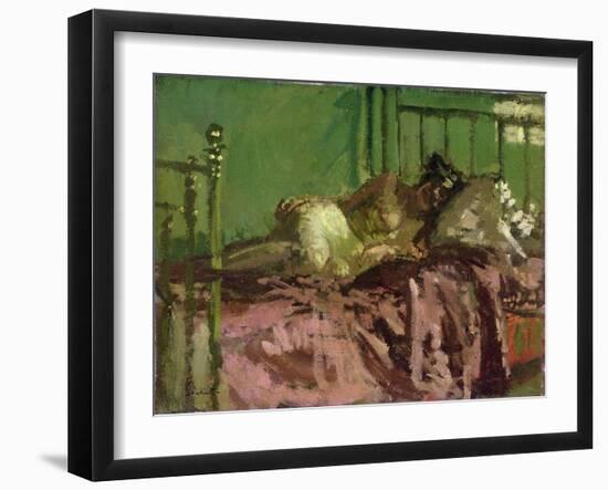 Reclining Nude-Walter Richard Sickert-Framed Giclee Print