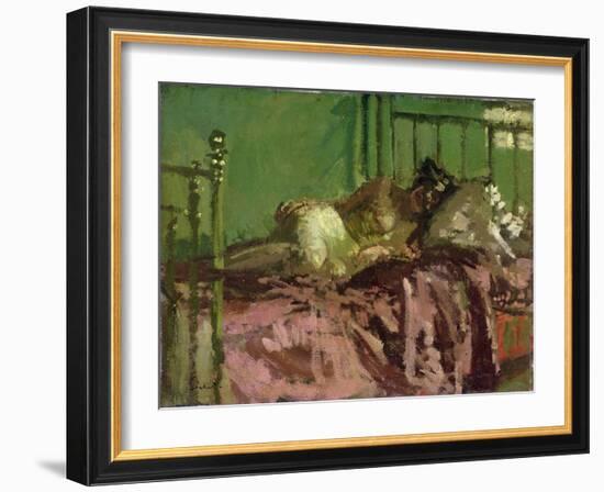 Reclining Nude-Walter Richard Sickert-Framed Giclee Print