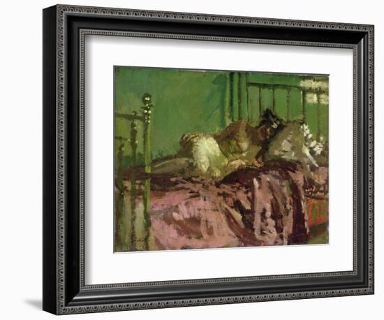 Reclining Nude-Walter Richard Sickert-Framed Premium Giclee Print