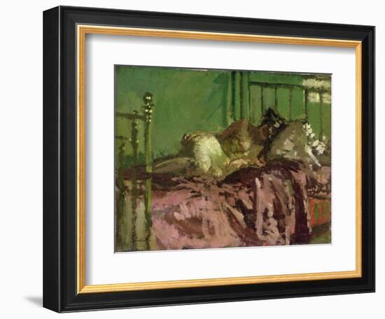 Reclining Nude-Walter Richard Sickert-Framed Premium Giclee Print