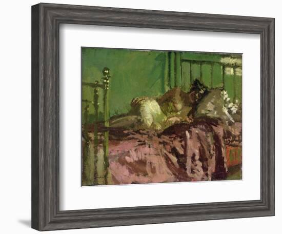 Reclining Nude-Walter Richard Sickert-Framed Giclee Print