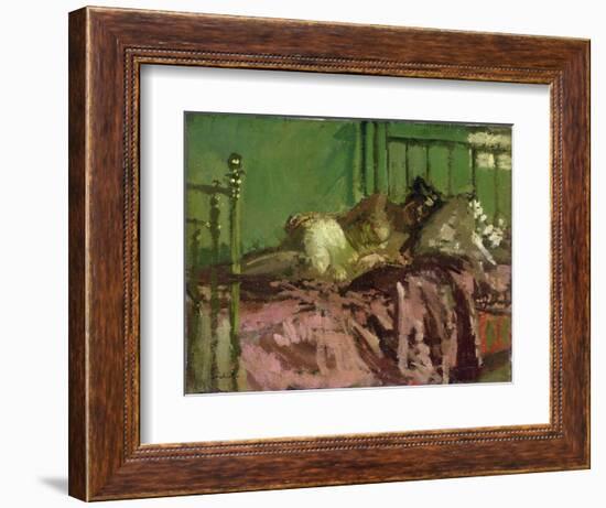 Reclining Nude-Walter Richard Sickert-Framed Giclee Print