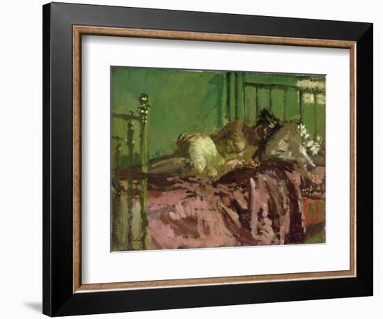 Reclining Nude-Walter Richard Sickert-Framed Giclee Print