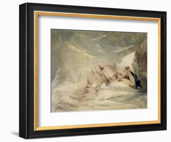 Reclining Nude-null-Framed Giclee Print