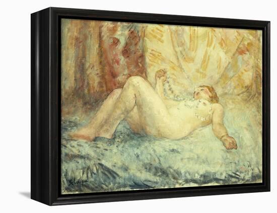 Reclining Nude-Henri Lebasque-Framed Premier Image Canvas