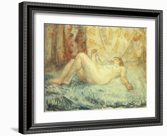 Reclining Nude-Henri Lebasque-Framed Giclee Print