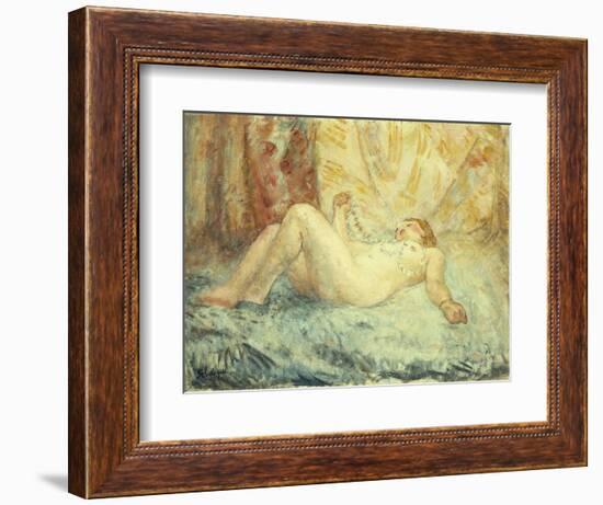 Reclining Nude-Henri Lebasque-Framed Giclee Print