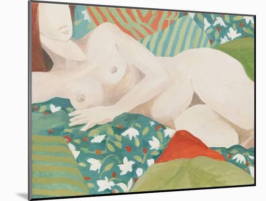 Reclining nude-Jennifer Abbott-Mounted Giclee Print