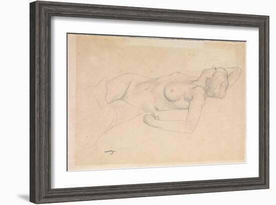 Reclining Nude-Félix Vallotton-Framed Giclee Print