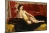 Reclining Nude-Isaac Israels-Mounted Giclee Print