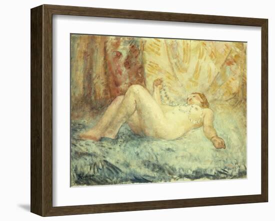 Reclining Nude-Henri Lebasque-Framed Giclee Print