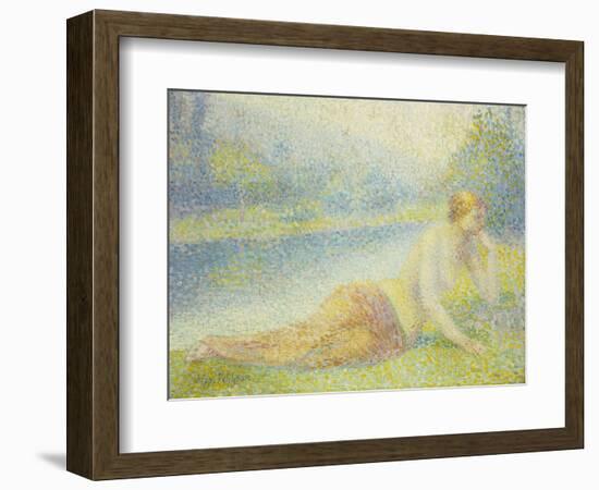 Reclining Nude-Hippolyte Petitjean-Framed Giclee Print