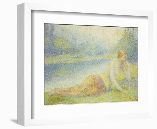 Reclining Nude-Hippolyte Petitjean-Framed Giclee Print