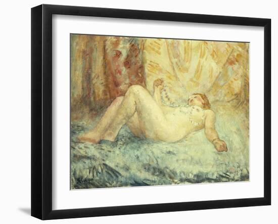 Reclining Nude-Henri Lebasque-Framed Giclee Print