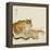 Reclining Tiger-Koson Ohara-Framed Premier Image Canvas