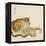 Reclining Tiger-Koson Ohara-Framed Premier Image Canvas