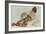 Reclining Woman with Black Stockings, 1917-Egon Schiele-Framed Giclee Print