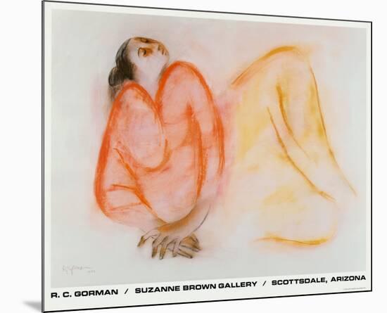 Reclining Woman-R^ C^ Gorman-Mounted Art Print