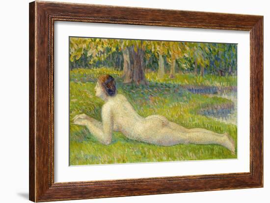 Reclining Woman-Petitjean Hippolyte-Framed Giclee Print