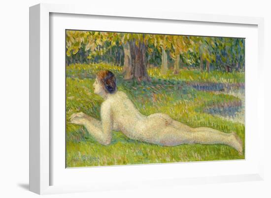 Reclining Woman-Petitjean Hippolyte-Framed Giclee Print