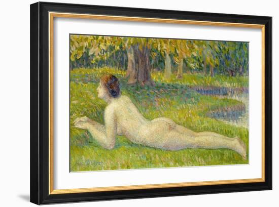 Reclining Woman-Petitjean Hippolyte-Framed Giclee Print