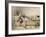 Reclining-E Prisse-Framed Premium Giclee Print