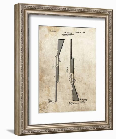 Recoil Operated Firearm, 1900-Dan Sproul-Framed Art Print