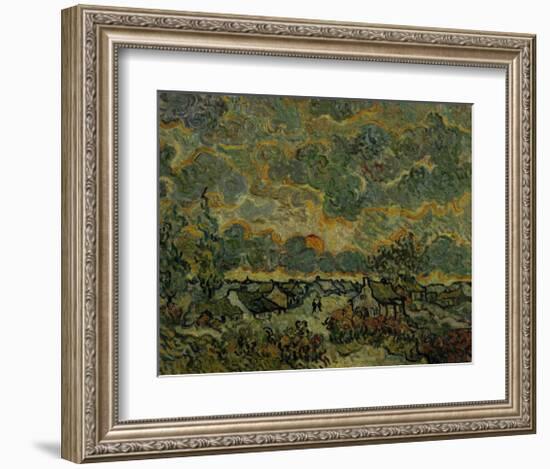 Recollection of Brabant-Vincent van Gogh-Framed Giclee Print