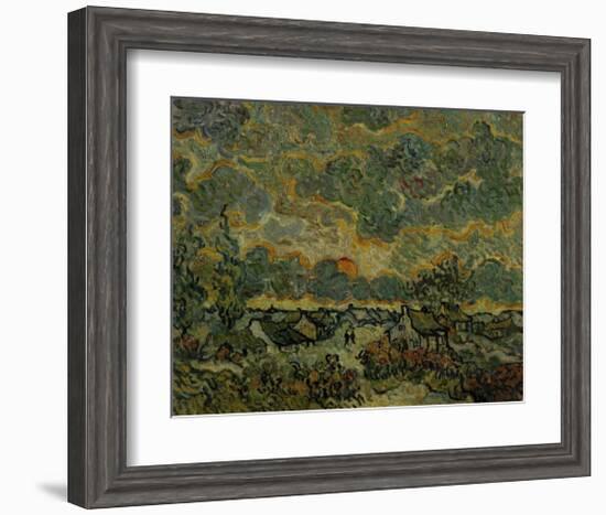 Recollection of Brabant-Vincent van Gogh-Framed Giclee Print
