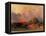 Recollection of the Desert on the Approach of the Simoon-David Roberts-Framed Premier Image Canvas